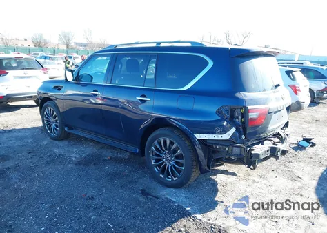 2024 Nissan Armada Platinum 4Wd z USA, uszkodzony, nr VIN JN8AY2DBXR9853961